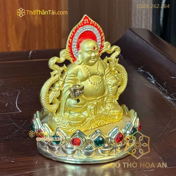 Tượng Phật Di Lặc Song Long Để Ô Tô-Bàn Làm Việc