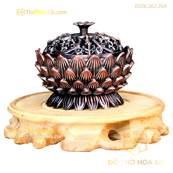 Đốt Trầm Sen Đồng Hun
