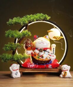 Mèo Thần Tài Tài Thông Tứ Hải