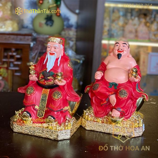 Tượng Thần Tài Thổ Địa Composite Đỏ