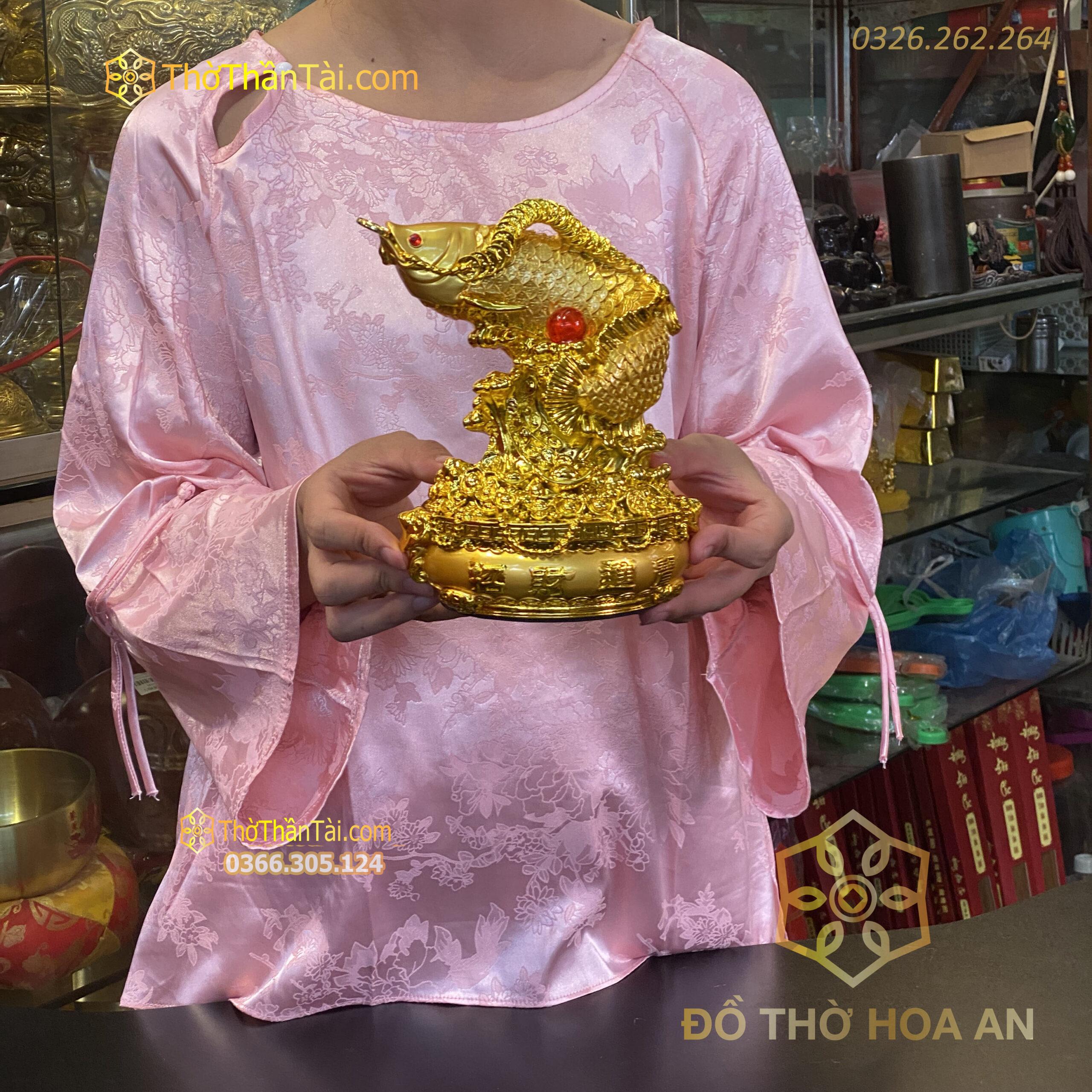 Tượng Cá Kim Long Tụ Bảo