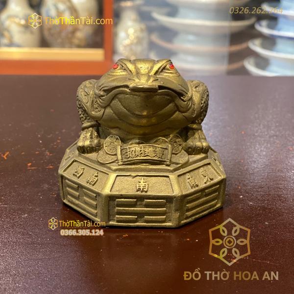 Cóc Thiềm Thừ Phong Thủy Bát Quái Đồng