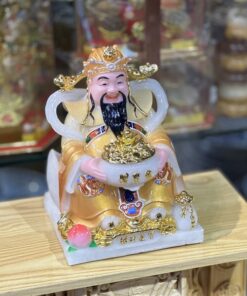 Tượng Thần Tiền/ Thần Phát Phú Quý Vàng Cam