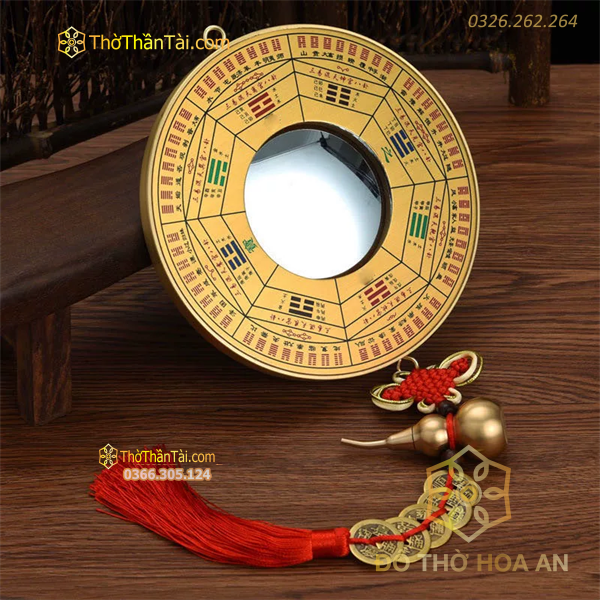 Gương Bát Quái Đồng Mặt Kính