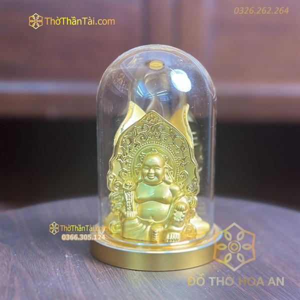 Tượng Tam Thế Phật Kính Đế Tròn Đặt Ô Tô-Bàn Làm Việc