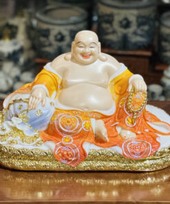 Tượng Di Lặc Hiệu Ứng Đồng Cam