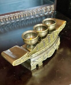 Kỷ Ngai Thờ 3 Chén Đồng Hun