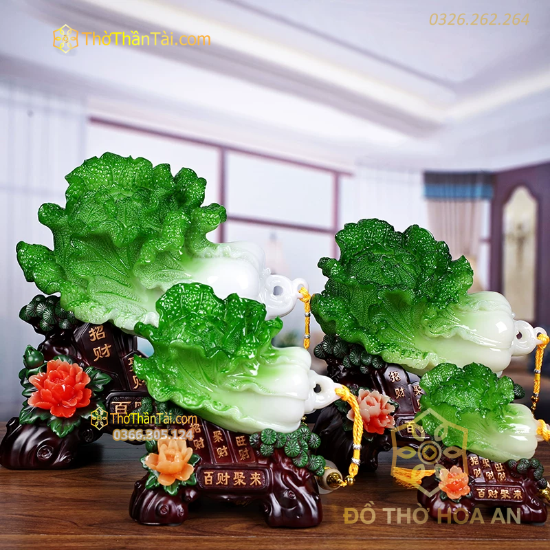 Bắp Cải Bách Tài Tụ Hội - 2 size