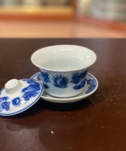 Bát Sâm/ Bát Nước Rồng Men Lam