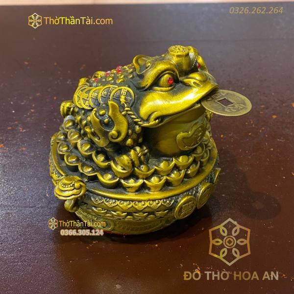 Cóc Thiềm Thừ Đồng Hũ Tài Lộc