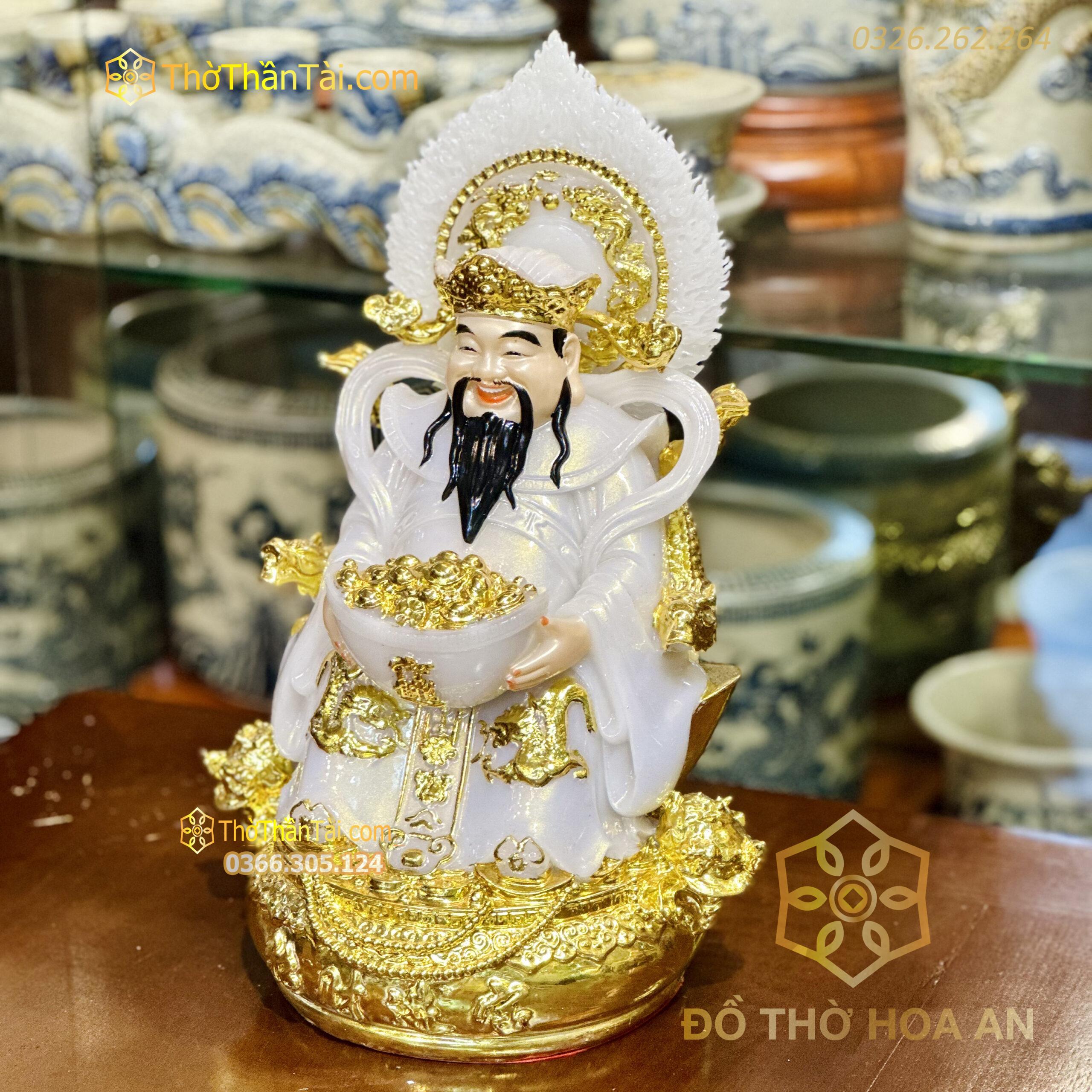 Tượng Thần Tiền Triệu Công Minh Địa Hiệu Ứng Đồng Trắng