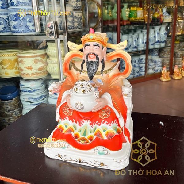 Tượng Thần Phát/ Tượng Thần Tiền Triệu Công Minh Sứ Đức Hóa