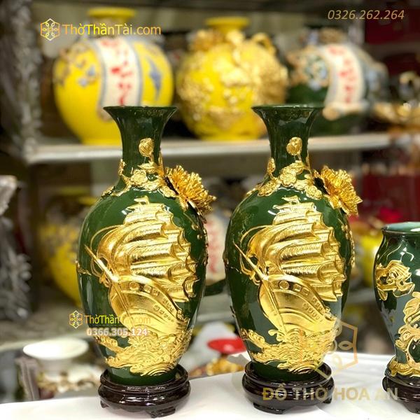 Bảo Bình Thuận Buồm Xuôi Gió Xanh Lá Dát Vàng