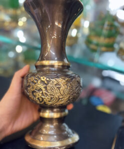 Lọ Hoa Đồng Hun Phình Cúc