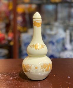 Nậm Rượu Men Vàng Ngà