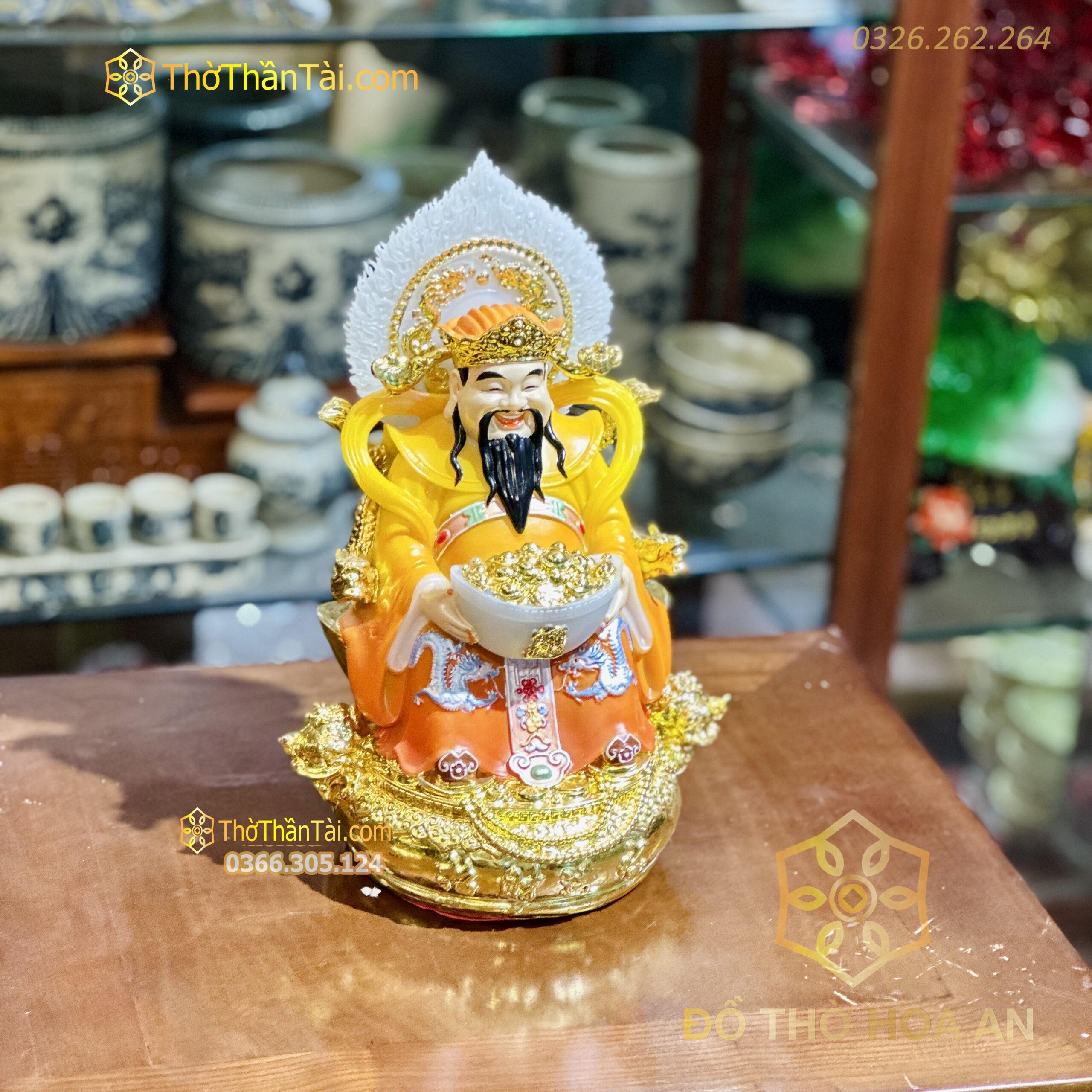 Tượng Thần Tiền Triệu Công Minh Địa Hiệu Ứng Đồng Cam