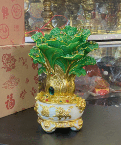Bảo Bồn Tụ Của Cải Dát Vàng