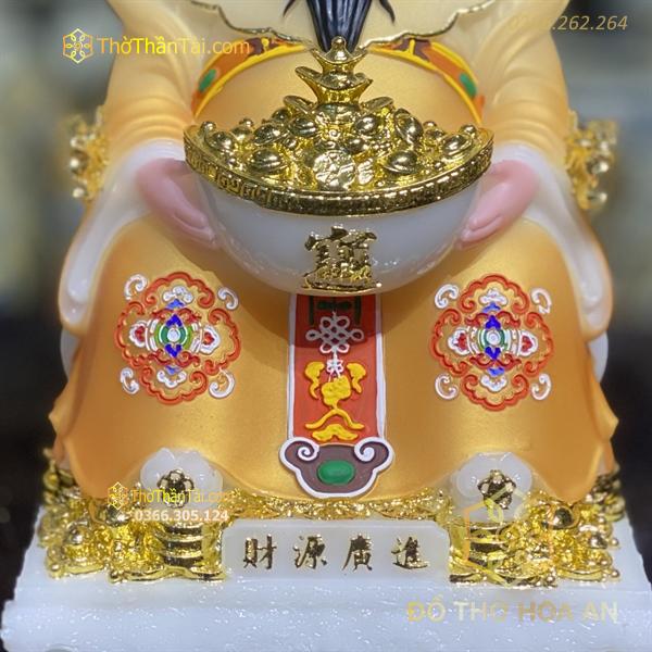 Tượng Thần Phát/ Tượng Triệu Công Minh Phú Qúy Bột Đá Cam
