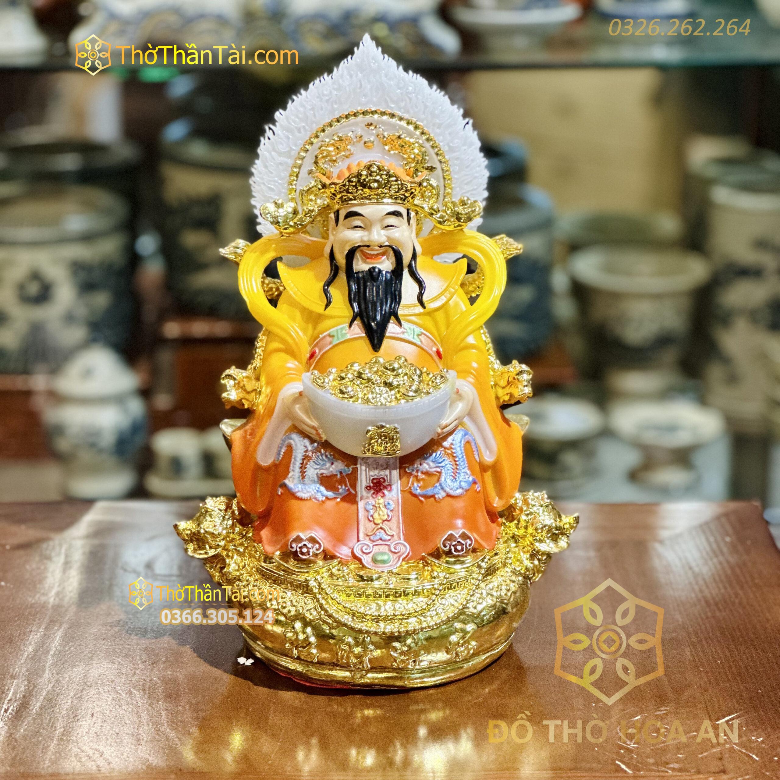 Tượng Thần Tiền Triệu Công Minh Địa Hiệu Ứng Đồng Cam