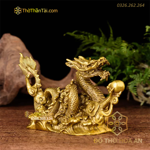 Rồng Đồng Cuộn Long Châu