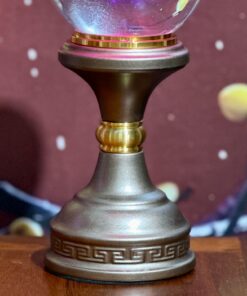 Đèn Thờ 1 Bông Chóp Cầu Hoa Sen Thân Nâu