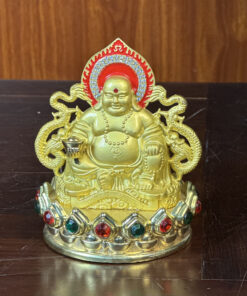 Tượng Phật Di Lặc Tọa Đài Sen Để Ô Tô-Bàn Làm Việc