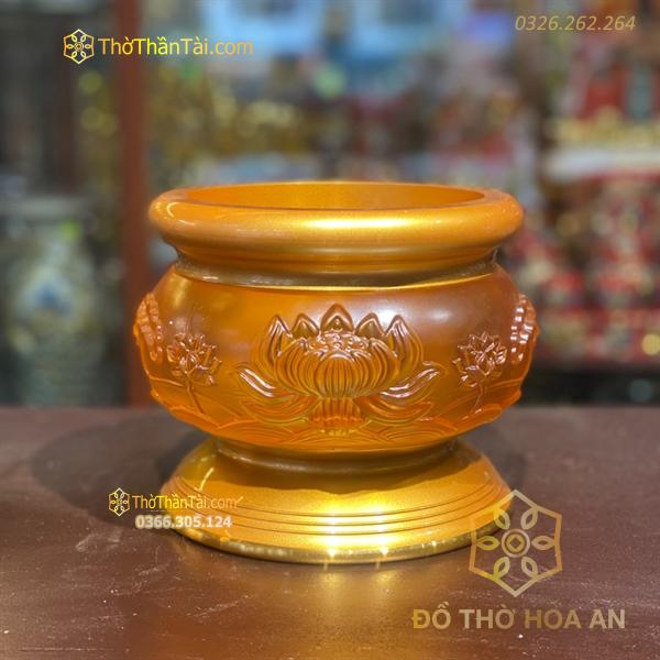 Bát Hương Lưu Ly Bọc Đồng Đài Loan