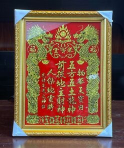 Bài Vị Thần Tài Thổ Địa Kim Tuyến