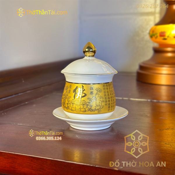 Chóe Thờ Sứ Bát Nhã Tâm Kinh Vàng