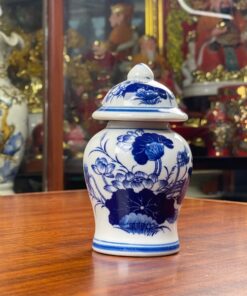 Chóe Thờ Sứ Sen Men Lam