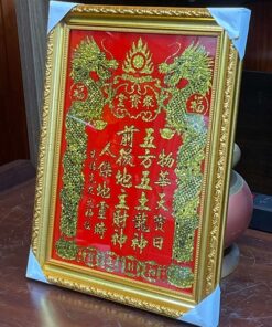 Bài Vị Thần Tài Thổ Địa Kim Tuyến