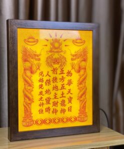 Bài Vị Thần Tài Thổ Địa Tranh Trúc Chỉ