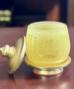 Chóe Thờ Lưu Ly Vàng Bọc Đồng