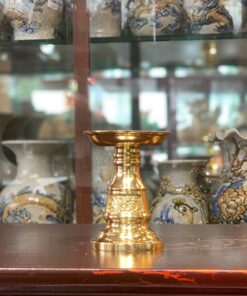 Chân Nến Đồng Thờ Rồng Phượng
