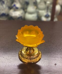 Chân Nến Thờ Hoa Sen Lưu Ly