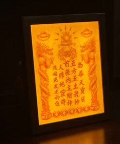 Bài Vị Thần Tài Thổ Địa Tranh Trúc Chỉ