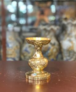 Chân Nến Đồng Thờ Rồng Phượng