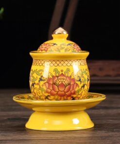 Chóe Thờ Sứ Gấm Vàng