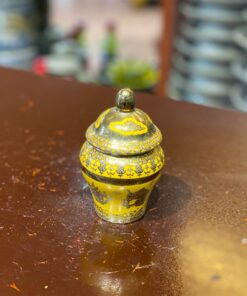 Chóe Thờ Sứ Men Vàng Kim Sa