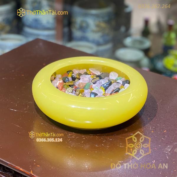 Bát Thả Hoa Tắm Phật- Bát Minh Đường Tụ Thủy Đá Onyx