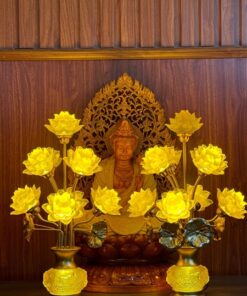 Đèn Thờ Hoa Sen Tịnh Thế Hoa Khai