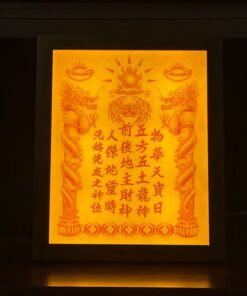 Bài Vị Thần Tài Thổ Địa Tranh Trúc Chỉ
