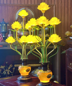 Đèn Thờ 9 Bông Lưu Ly Trường Minh
