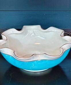 Bát Thả Hoa Sứ Vân Đá Xanh