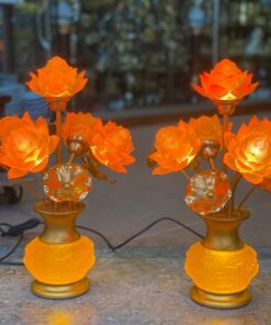 Đèn Thờ Hoa Sen Tịnh Thế Hoa Khai