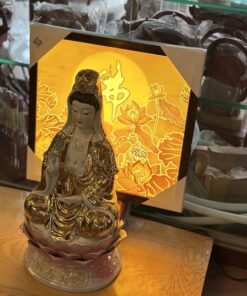 Đèn Hào Quang Tranh Trúc Chỉ Chữ Phúc TC110