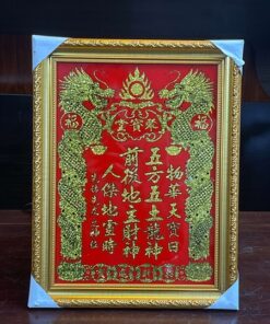Bài Vị Thần Tài Thổ Địa Kim Tuyến