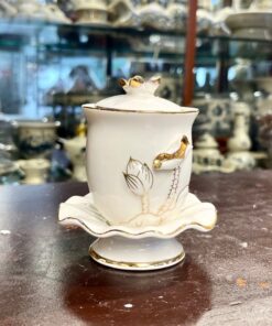 Choé Thờ Sứ Liên Hoa Trắng
