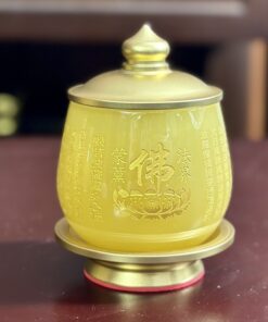 Chóe Thờ Lưu Ly Vàng Bọc Đồng