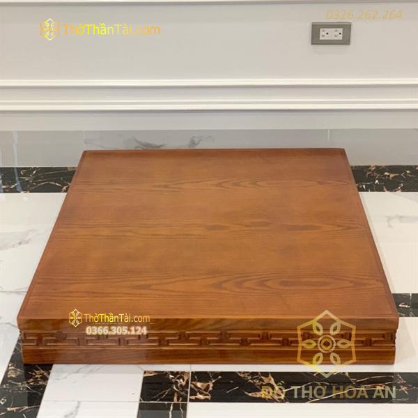 Kệ Kê Bàn Thờ Thần Tài Hiện Đại Gỗ Sồi Nga Màu Hương